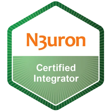 N3uron Certified Integrator badge