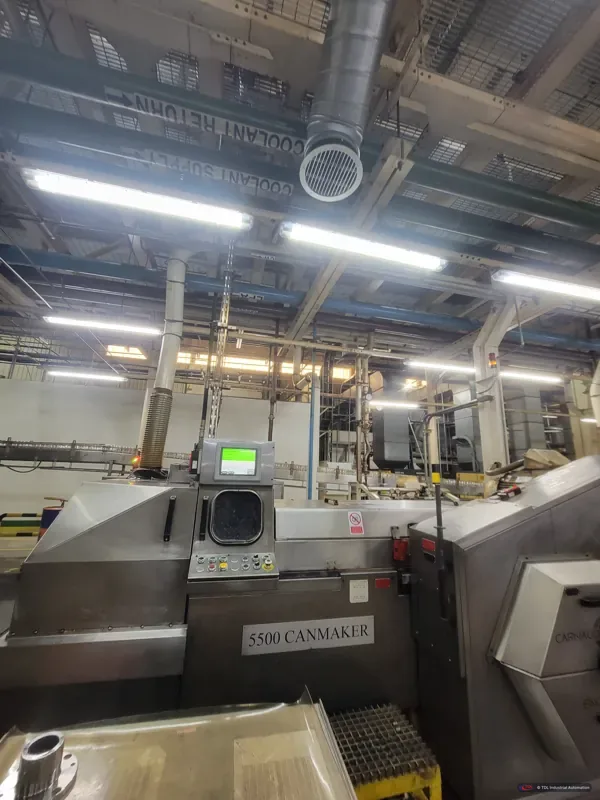 Body maker on can line 1 after the upgrade
