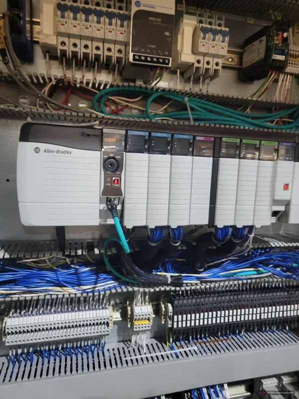 ControlLogix 5580 controller and 1756 I/O in the body maker panel