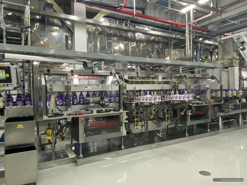 Fabric and home care packing line