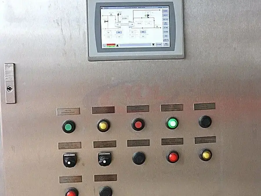 Local control panel with operator interface